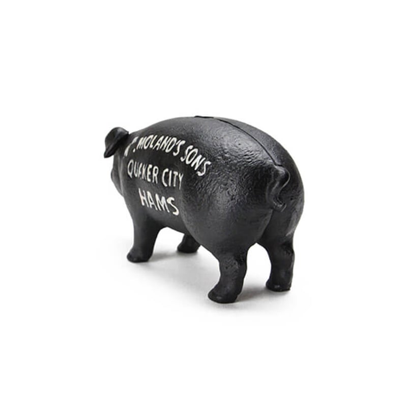 Hams Standing Pig Bank ハムズ スタンディング ピッグ バンクブラック