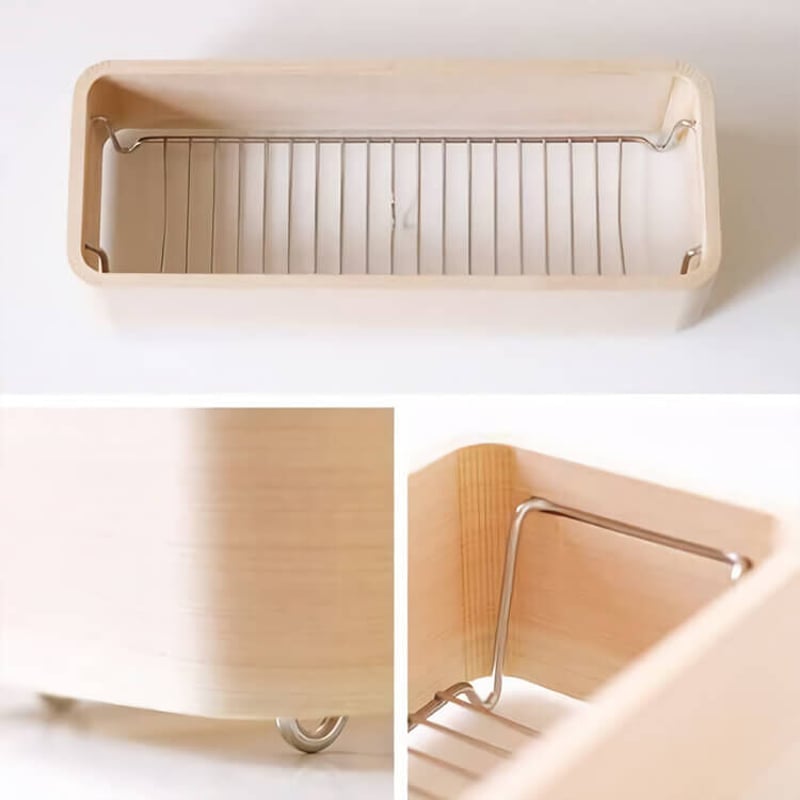 ambai シャンプーラック 日本製 小泉誠デザイン 東濃ひのき 浴室