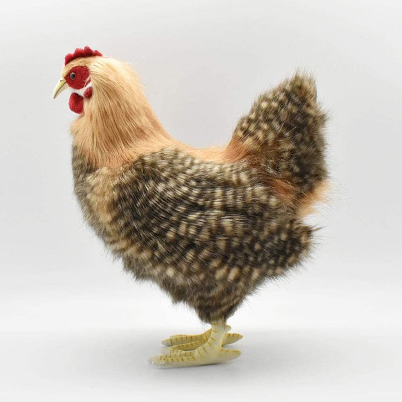HANSA ベージュメンドリ 4588 リアル ぬいぐるみ 動物 愛らしい