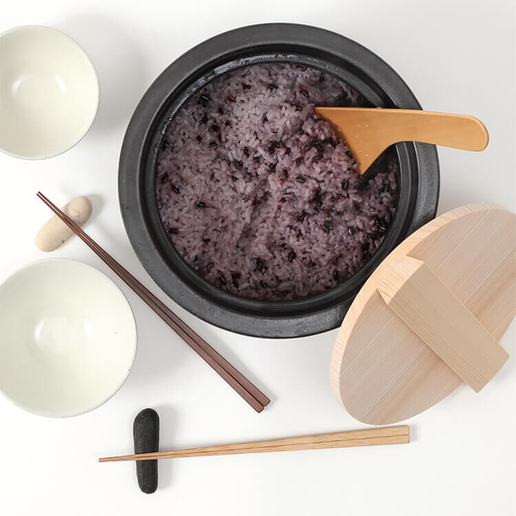 土鍋 ambai 炊飯3合炊 煮込 直火 ガス IH対応 おしゃれ 小泉誠