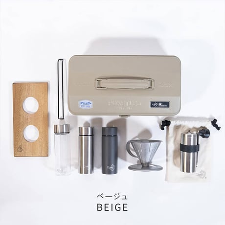 POKETLE×東洋スチール POKETLE COFFEE KIT ポケトル コーヒー キット 2colors コーヒースターターキット ミニボトル コーヒーミル ドリッパー 新潟 燕三条