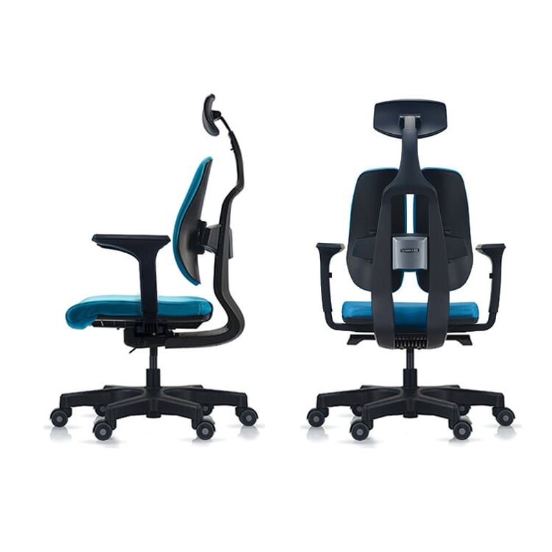 DUOREST デュオレスト オフィスチェア ブルー 幅67.6×奥行60.4×高さ109.4 DUOREST デュオレスト オフィスチェア ブルー 幅67.6×奥行60.4×高さ109.4