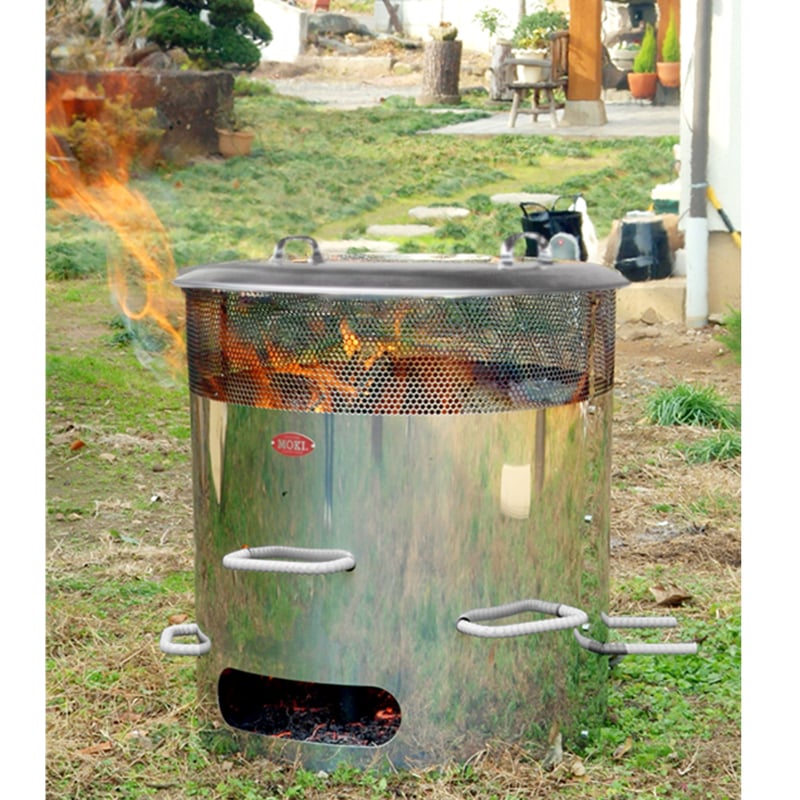 MOKI モキ製作所 焚き火どんどん MP350【家庭用焼却炉】350L | YokaNoOtomo