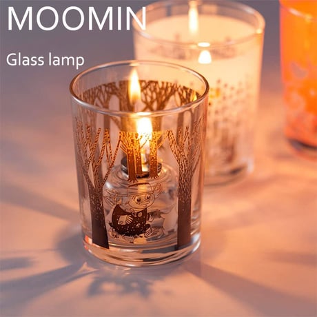 MOOMIN ムーミン グラスオイルランプ オイルランタン ランプ