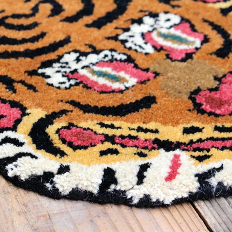 ラグ・カーペット Tibetan Tiger Rug TIBETAN TIGER RUG(チベタンタイガーラグ) Lサイズ 90×160cm