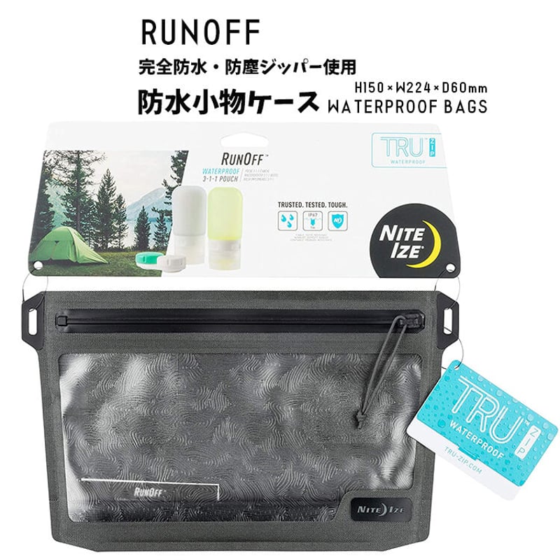 NITEIZE ナイトアイズ RUN OFF ランオフ ウォータープルーフ NITEIZE ナイトアイズ RUN OFF ランオフ ウォータープルーフ