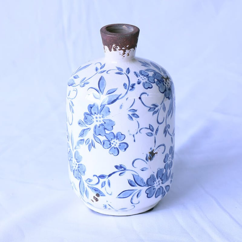 花瓶 フラワーベース 2個セット 陶器 おしゃれ シノワズリー 花瓶 フラワーベース 2個セット 陶器 おしゃれ シノワズリー