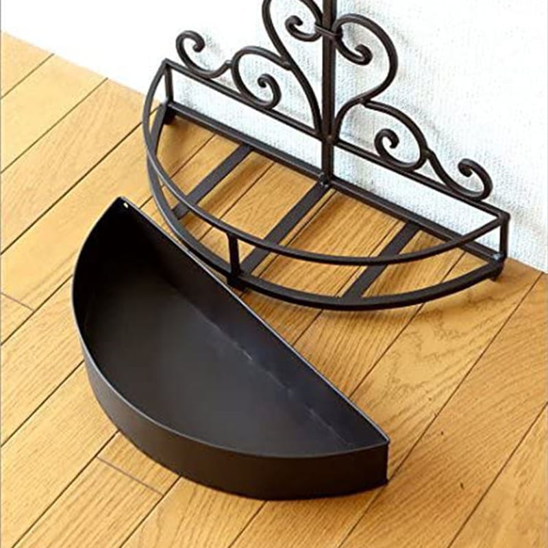 古家具　上品なコーナー型の傘立て 古家具 上品なコーナー型の傘立て