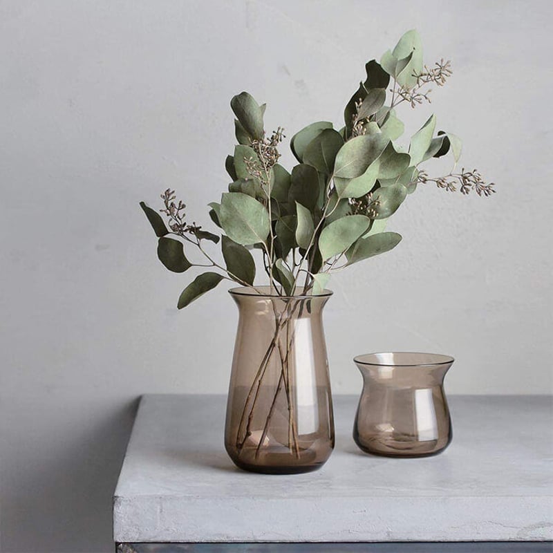 KINTO キントー LUNA ベース 80x130mm 花器 花瓶 一輪挿し ガラス | Y