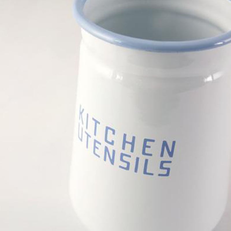 ホーロー　アンティーク　キッチン雑貨 フランスのおしゃれなアンティーク雑貨、ホウロウのキャニスターセット