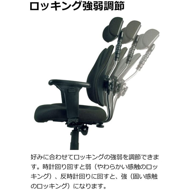 DUOREST デュオレスト オフィスチェア 可動肘 背もたれ 上下左右 DUOREST デュオレスト オフィスチェア 可動肘 背もたれ 上下左右