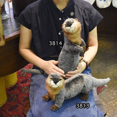 HANSA ハンサ カワウソ 3814 リアル ぬいぐるみ 動物 愛らしい プレゼント アニマル