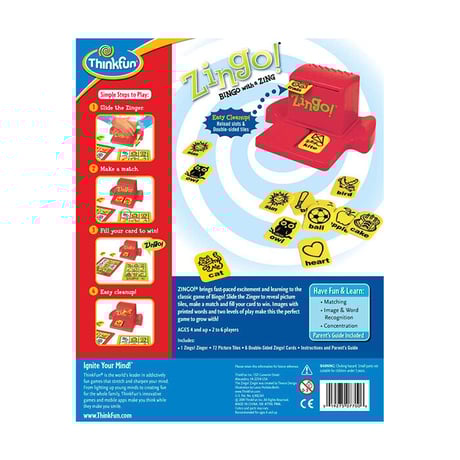 シンクファン (ThinkFun) ジンゴ (Zingo) [正規輸入品] ビンゴゲーム