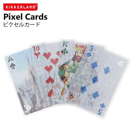 kikkerland Pixel Cards ピクセルカード トランプ カード マジック 手品