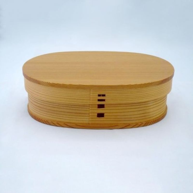 大館工芸社 曲げわっぱ 小判弁当（中）【お弁当箱】 | YokaNoOtomo