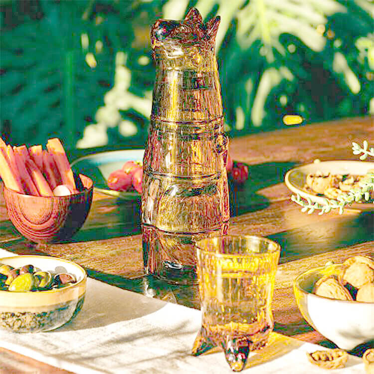 キティ スタッキング グラス ジンジャー 4個セット Kitty Stackable