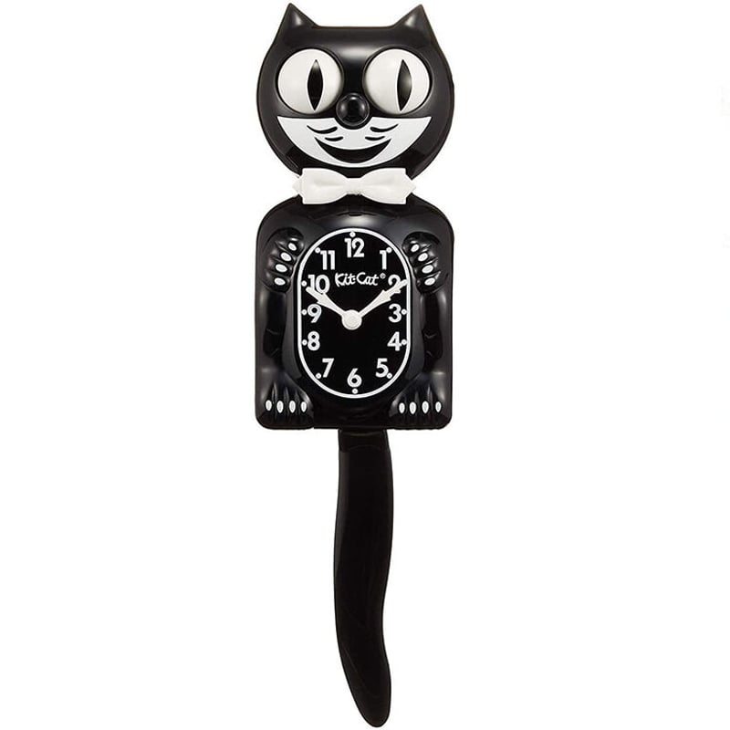 Kit Cat Clock キットキャットクロック ブラック BC1 壁掛け時計