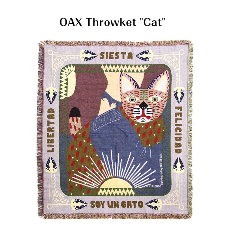 ブランケット OAX Throwket “Cat” | YokaNoOtomo