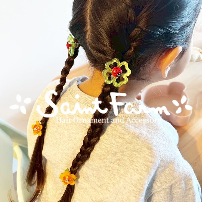 プレートてんとう虫ヘアゴム | SaintFarm セント・ファーム