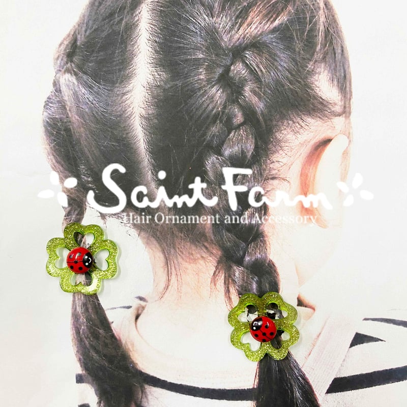 プレートてんとう虫ヘアゴム | SaintFarm セント・ファーム