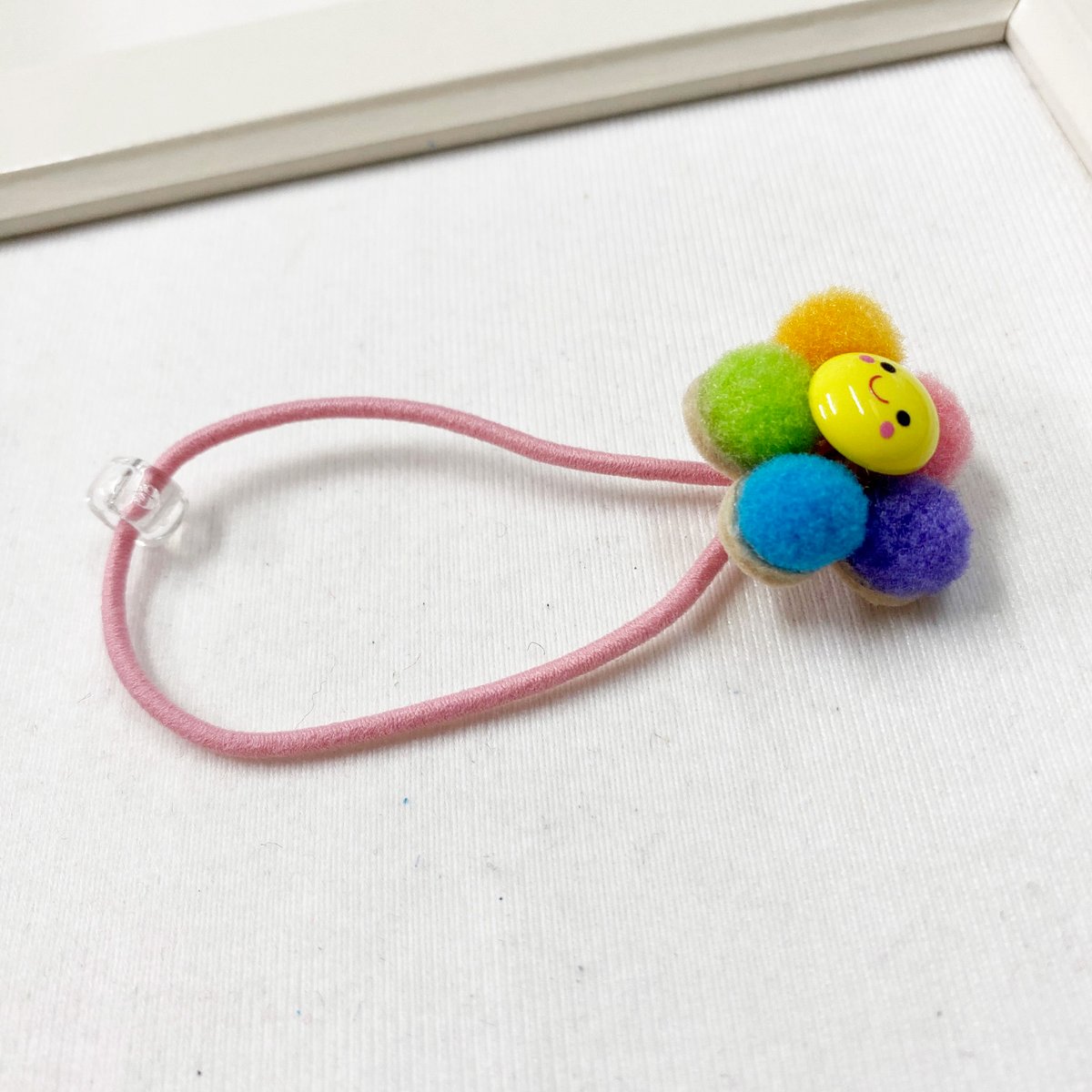 ぽんぽんニコ花ヘアゴム | SaintFarm セント・ファーム