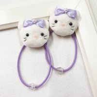 ファンシーキャットヘアゴム