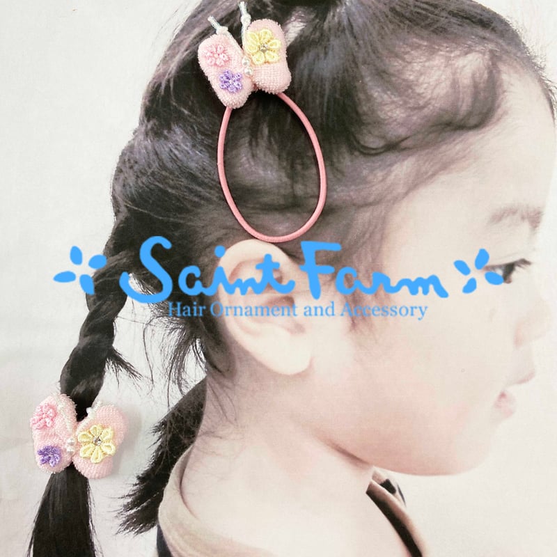 花ちょうちょヘアゴム | SaintFarm セント・ファーム