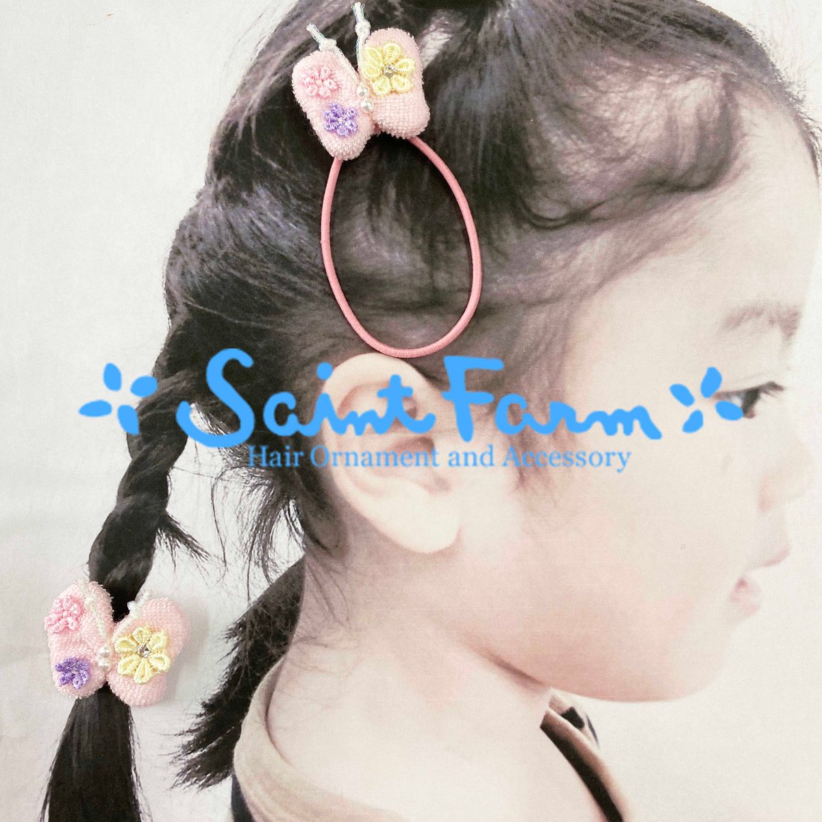 花ちょうちょヘアゴム | SaintFarm セント・ファーム