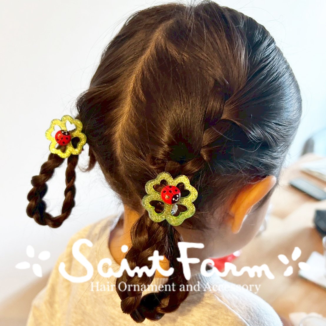 プレートてんとう虫ヘアゴム | SaintFarm セント・ファーム