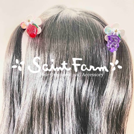 ジュエルフルーツヘアゴム