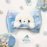 あざらしリボンクリップ