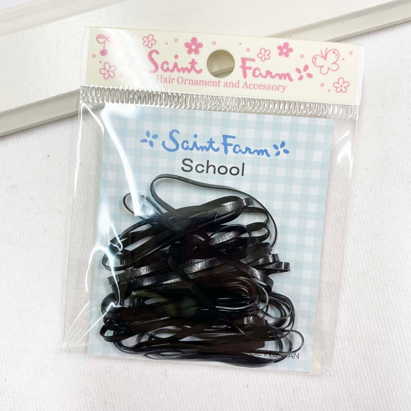 のび～るゴム（モビロンゴム）黒 | SaintFarm セント・ファーム