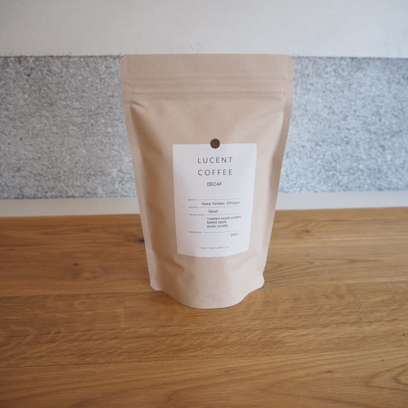DECAF】ETHIOPIA Sidamo / 250g | LUCENT COFFEE