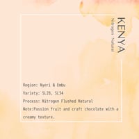【SPECIAL】KENYA Maguta Estate Lot Amber Nitrogen Flushed Natural / 100g
