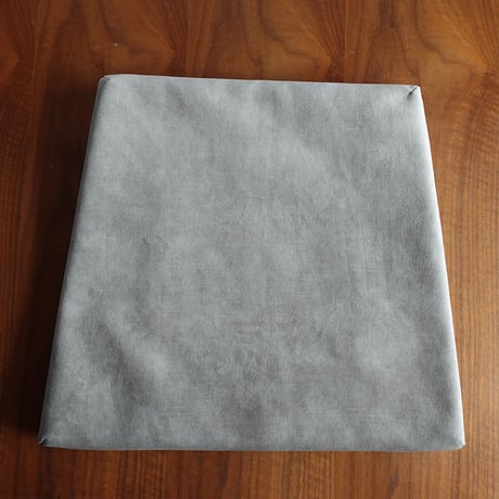 フランス製生地のチェアクッション 台形 グレー