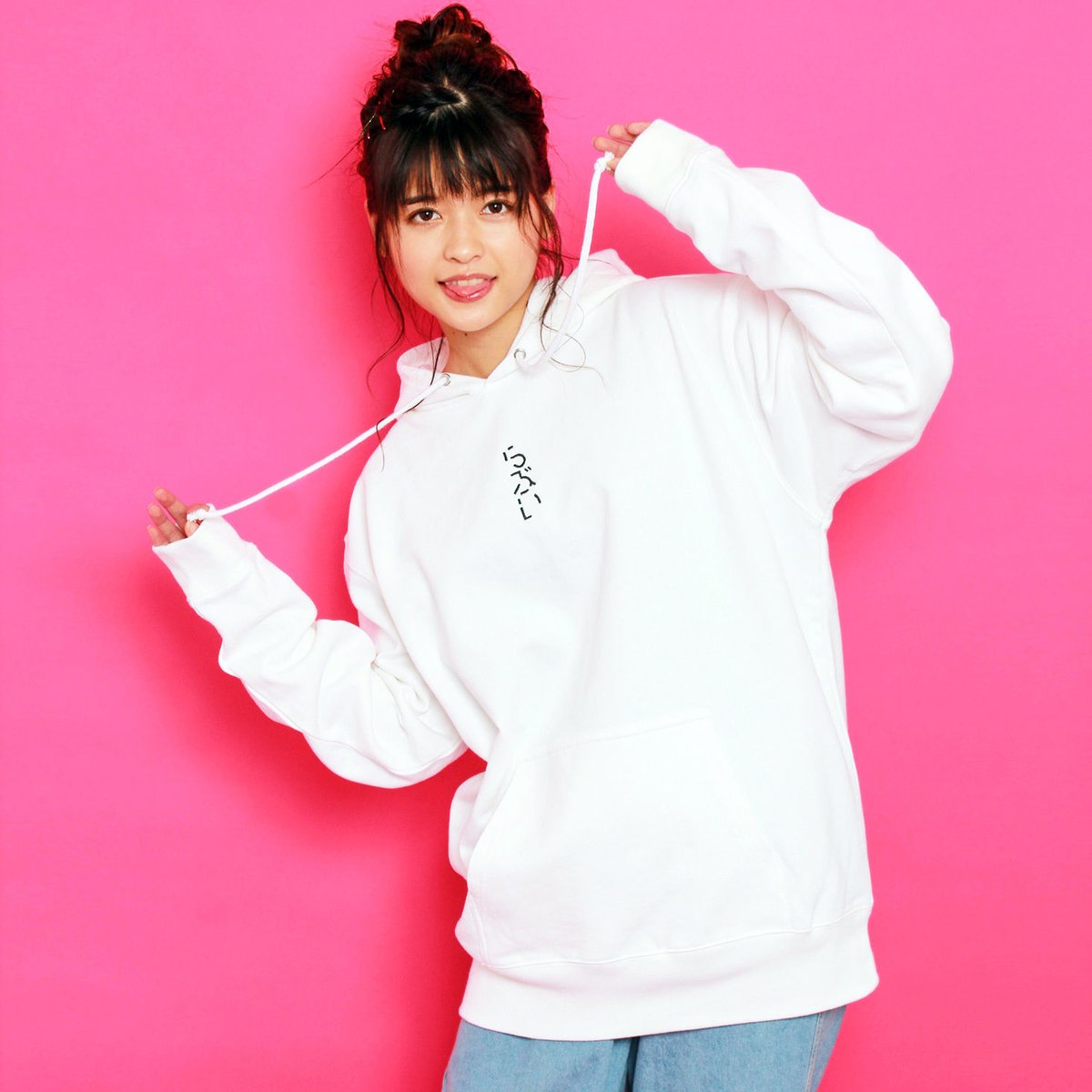 LOVE-PA01／らぶいパーカー ホワイト【XL】 | 狂愛商店