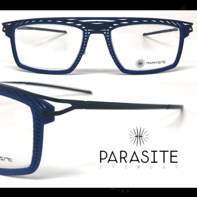 PARASITE パラサイト メガネフレーム DATE 1 C72M ブルー/ブラック