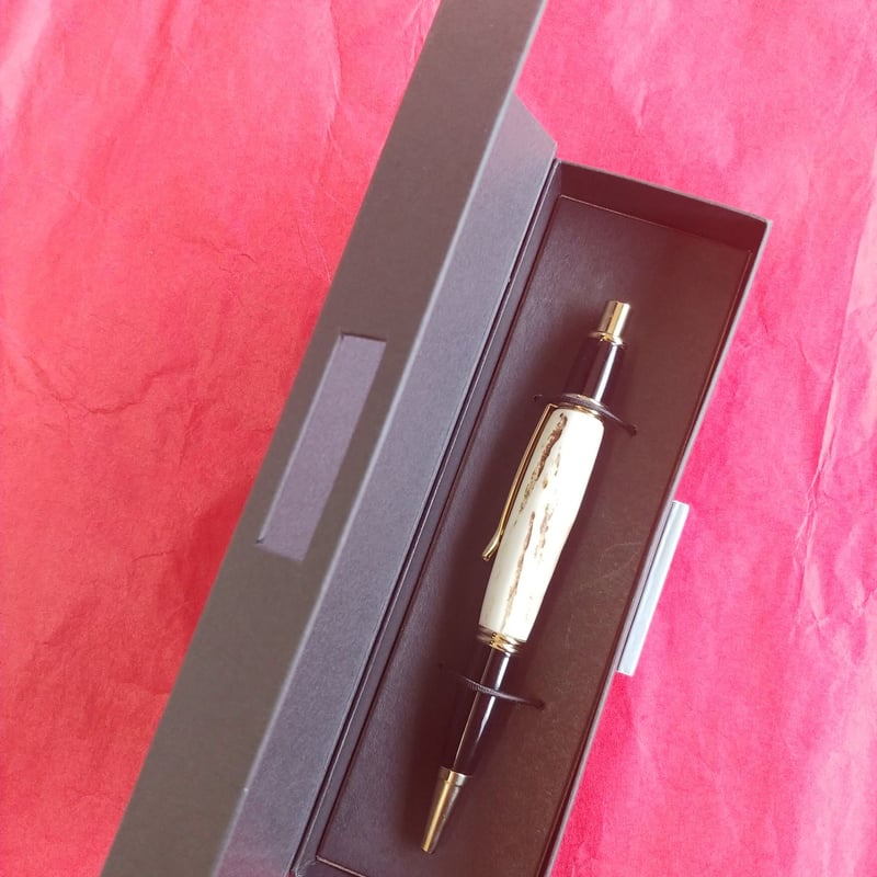 鹿角ボールペン 鹿角のボールペン | Nagawa Craft's STORE