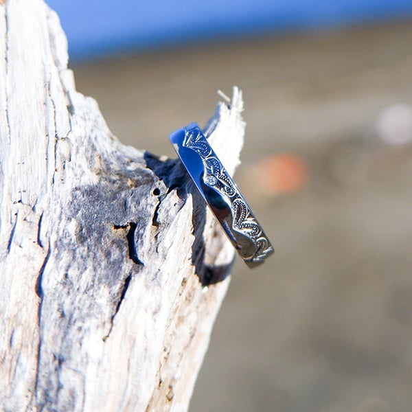 ハワイアンジュエリー リング 石 ジルコニア ピンクゴールド