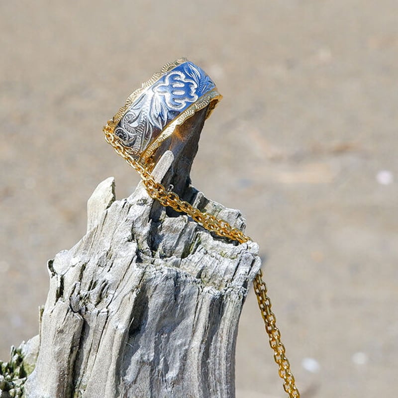 ハワイアンジュエリー ネックレス ピンキー リング 指輪 ホヌ 花 波