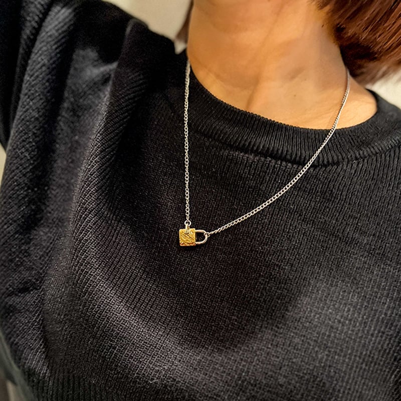 新商品 ハワイアンジュエリー ネックレス パドロック 南京錠 ペアで大幅値引き✨ org.jpg