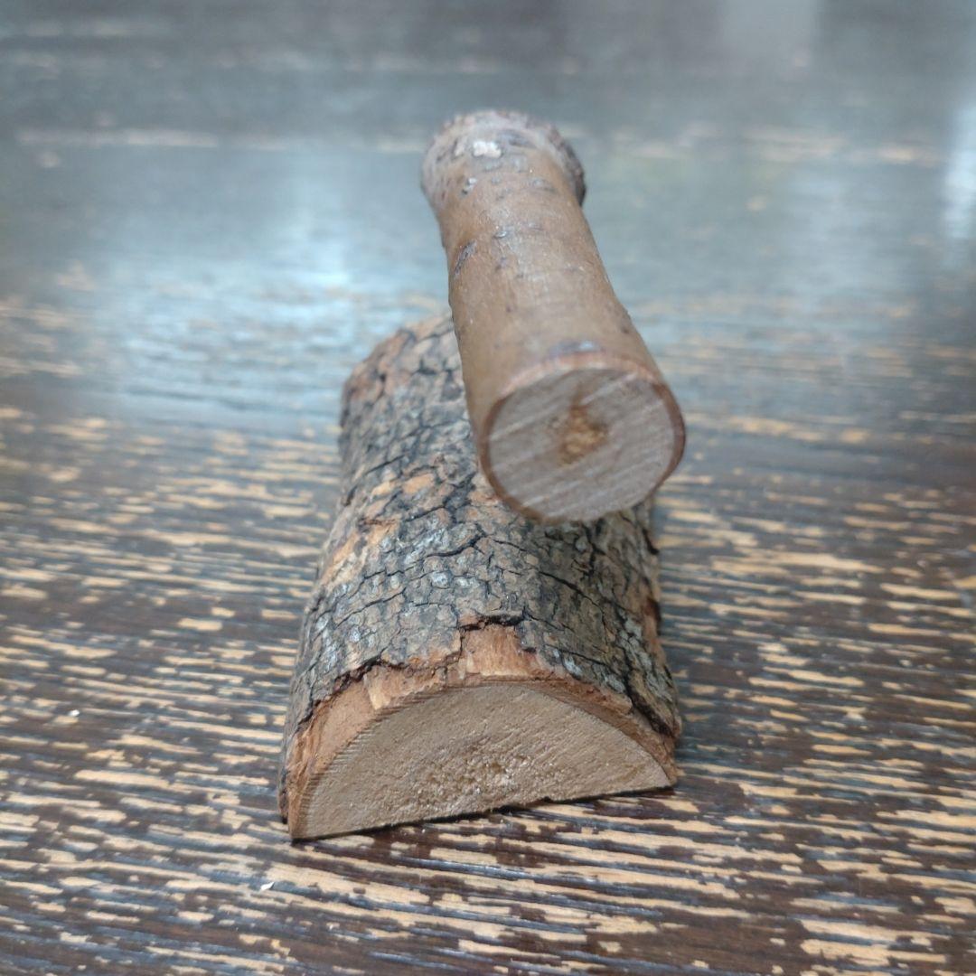 小型の幼鳥、老鳥用の止まり木（TOY-17-008) S203 | ちゃぶ工房