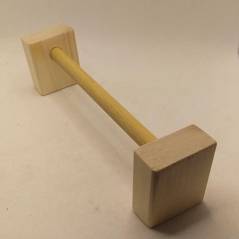 幼鳥、老鳥用の止まり木（TOY-17-001) | ちゃぶ工房