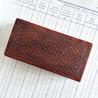 木製のスクエアボックス