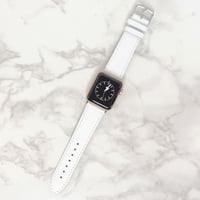 Apple Watch アップルウォッチ ホワイトレザー バンド