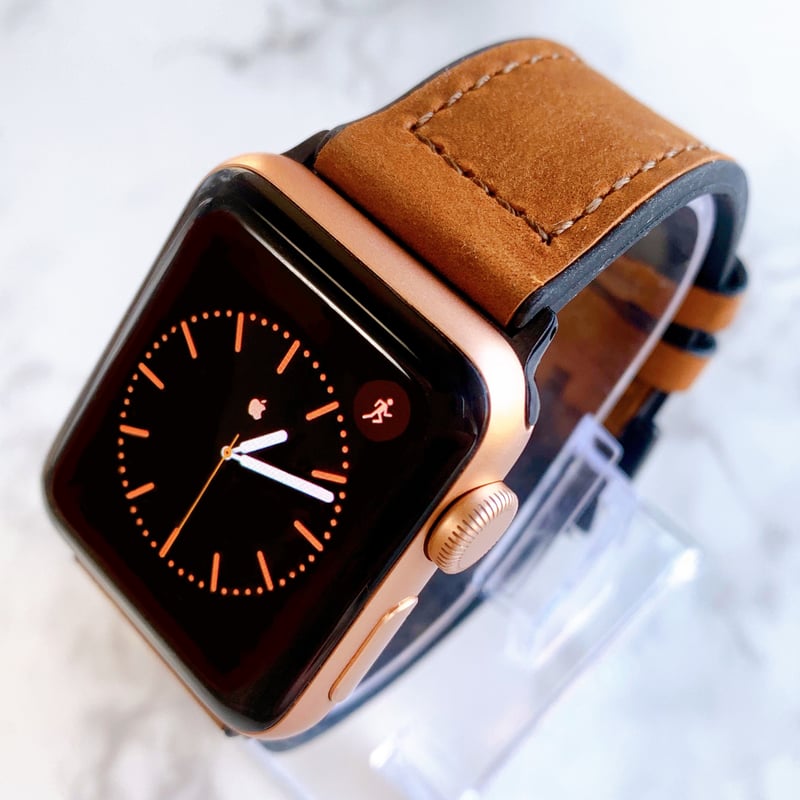 Apple Watch アップルウォッチ レザー&ラバー バンド | atelier A