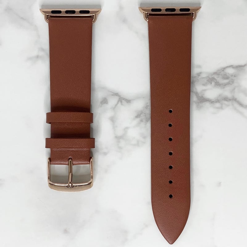 Apple Watch アップルウォッチ ブラウンレザー バンド | atelier A