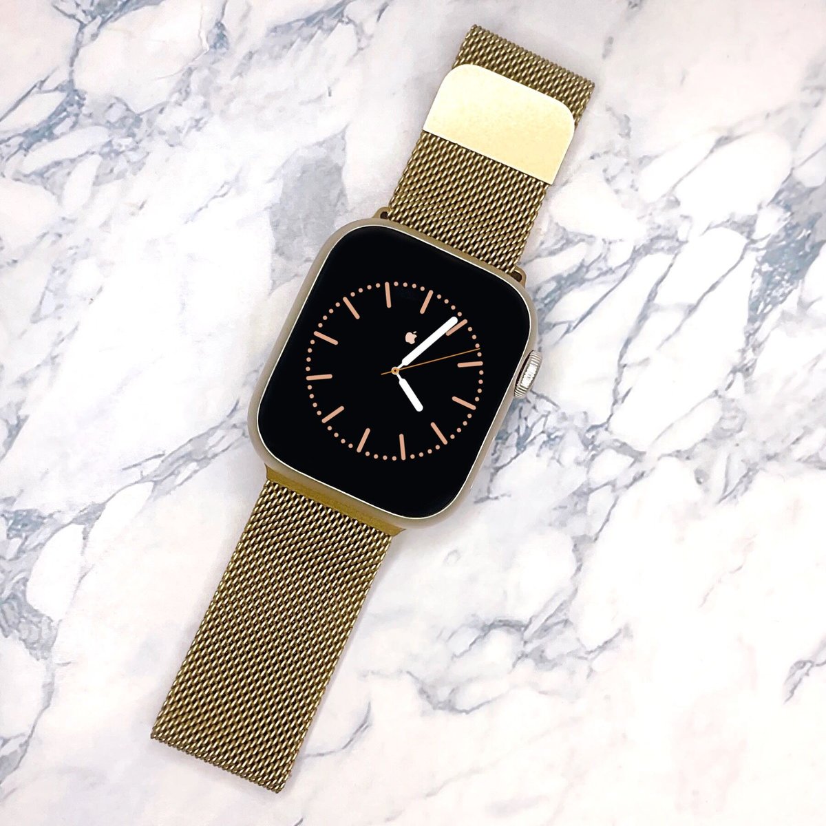 AppleWatch ミラネーゼループバンド ゴールド | atelier A