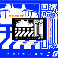 No.00 sticker〔voltAge〕
