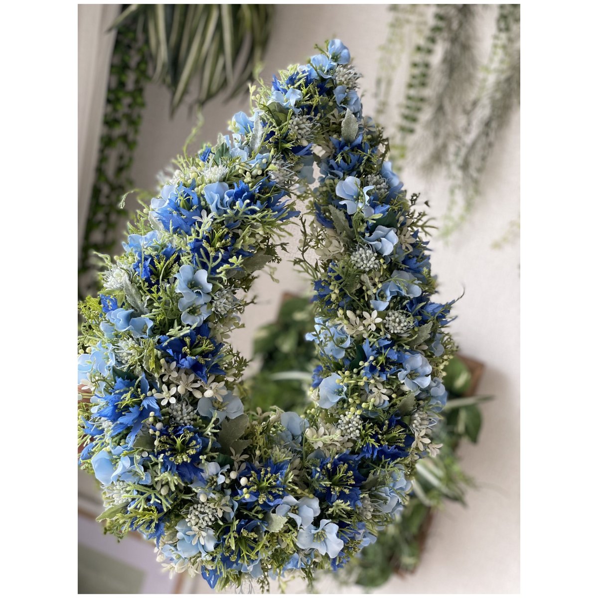 フラワー・リース yu Lune Bonheur＜jardin d'automne＞＊秋フラワーリース＊玄関